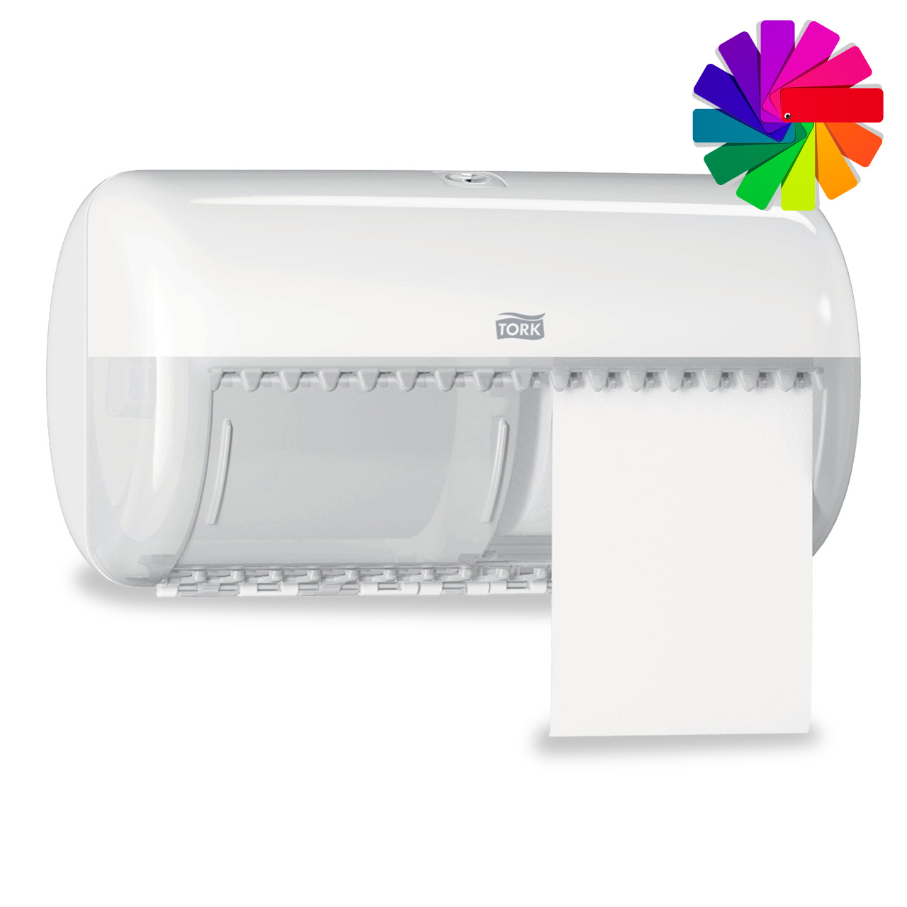 Tork Distributeur petits rouleaux papier toilette T4 Tork Distributeur petits rouleaux papier toilette T4