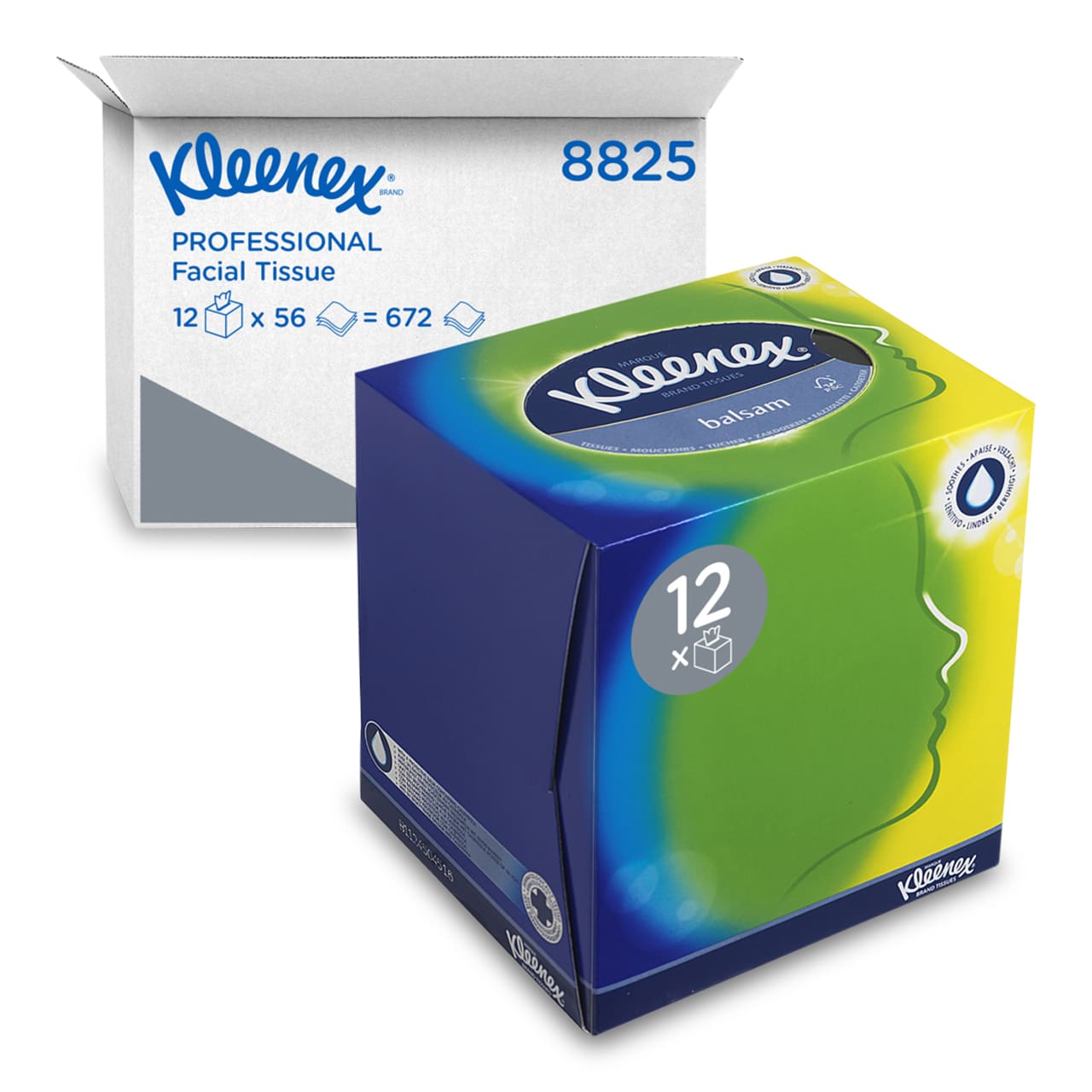 Kleenex® Kosmetiktücher Balsam - Zupfbox
