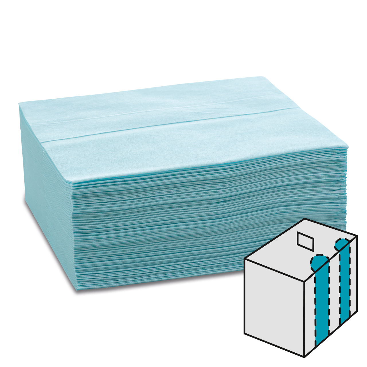 POLITEX® Sontara® Türkis 5842 POLITEX® Sontara® Türkis 5842