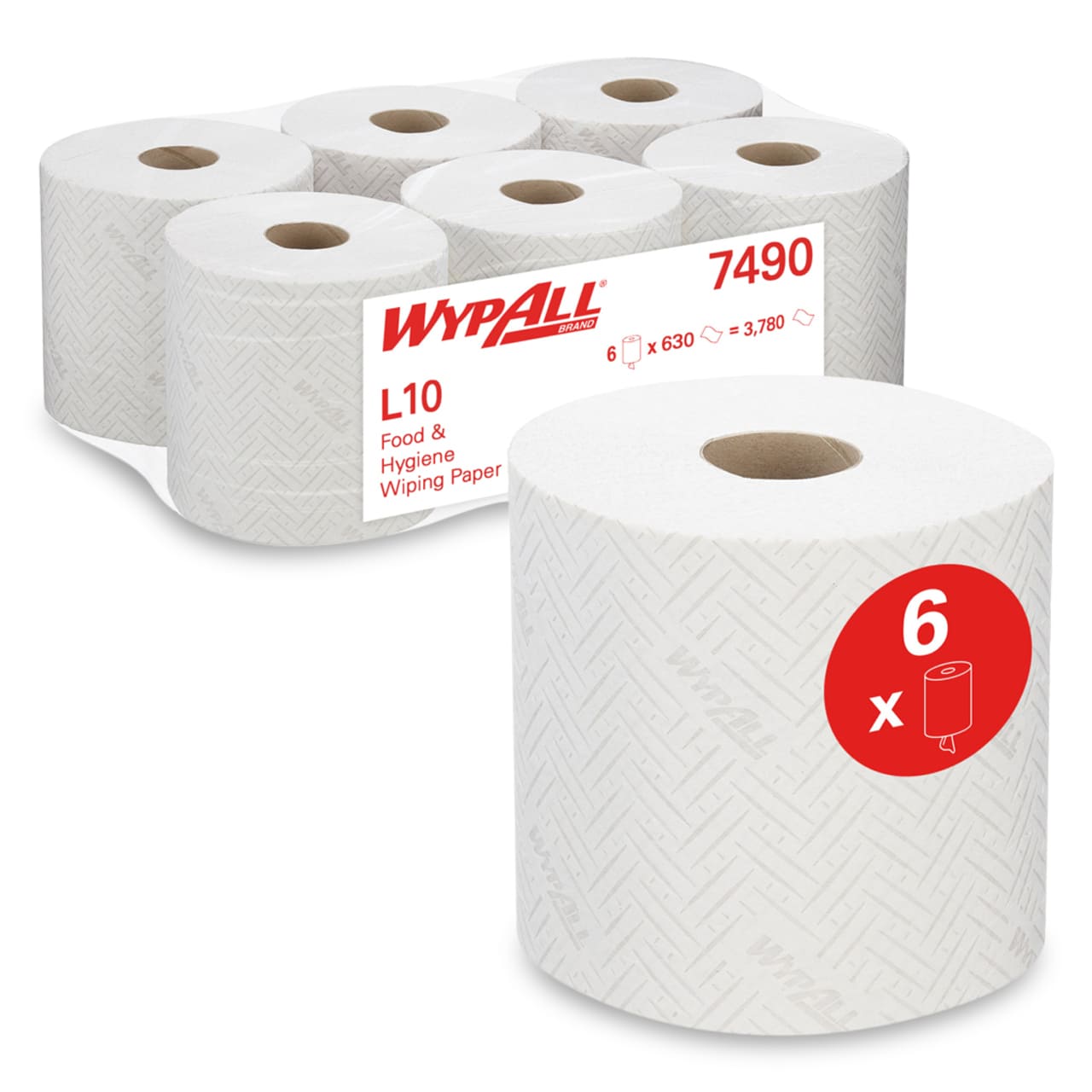 WypAll® L10 Wischtücher RCS - Zentralentnahme