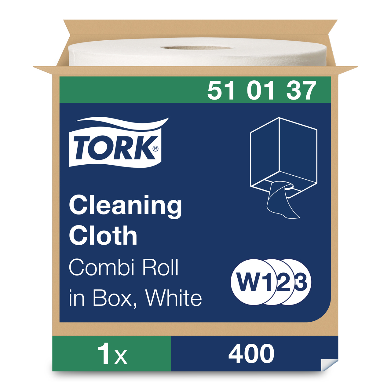 Tork Chiffons de nettoyage W1/2/3 Tork Chiffons de nettoyage W1/2/3