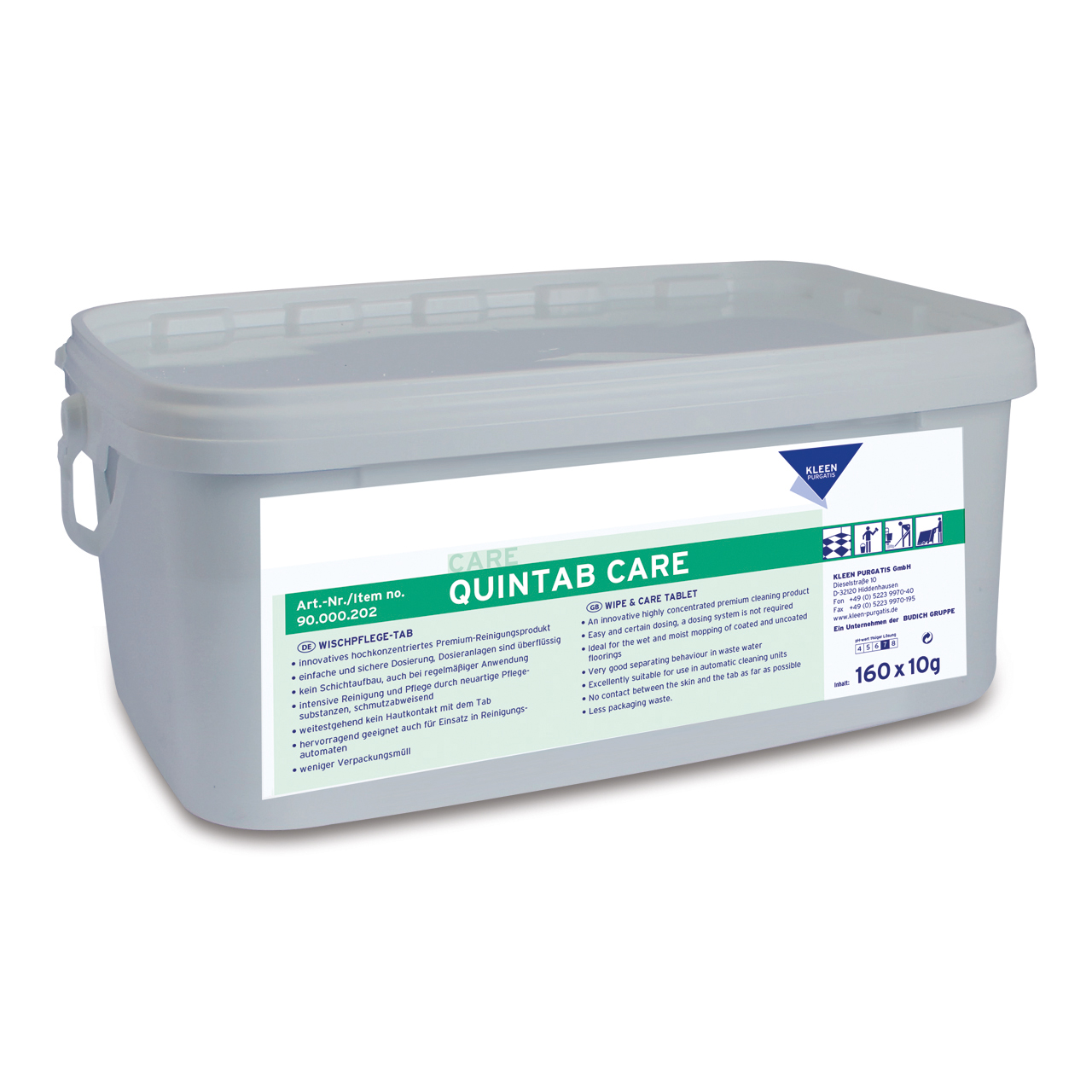 Quintab Care Produit d’entretien Quintab Care Produit d’entretien
