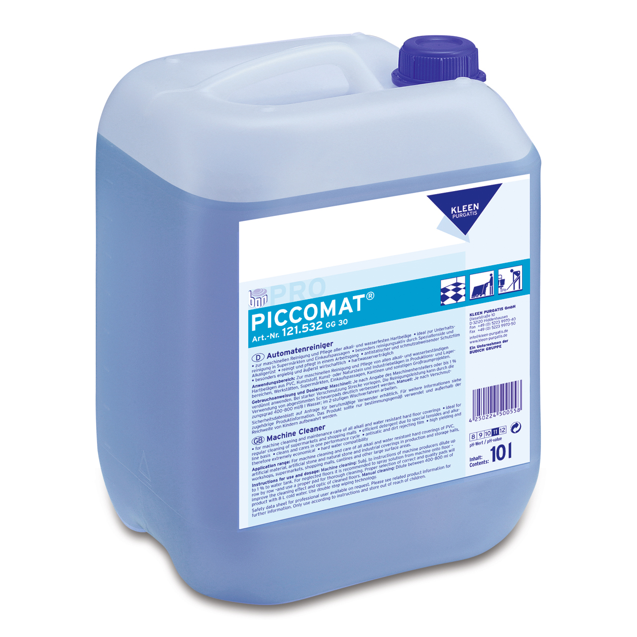 Piccomat Nettoyant autolaveuse Piccomat Nettoyant autolaveuse