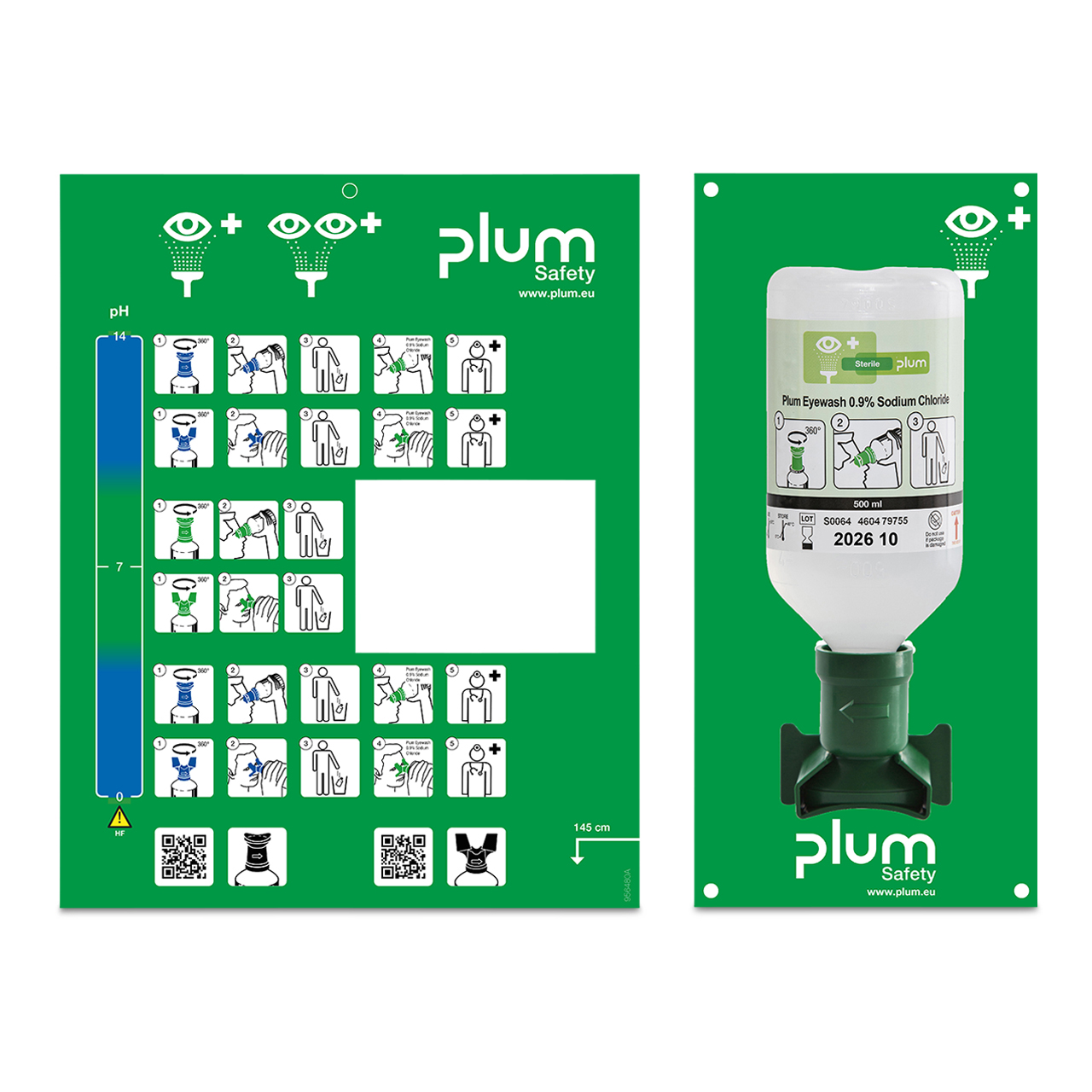 PLUM Augenspülstation NaCl 500 ml PLUM Augenspülstation NaCl 500 ml