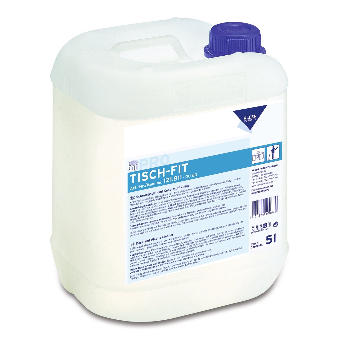 Tisch-Fit, Schreibtischreiniger, 5 l Kanister