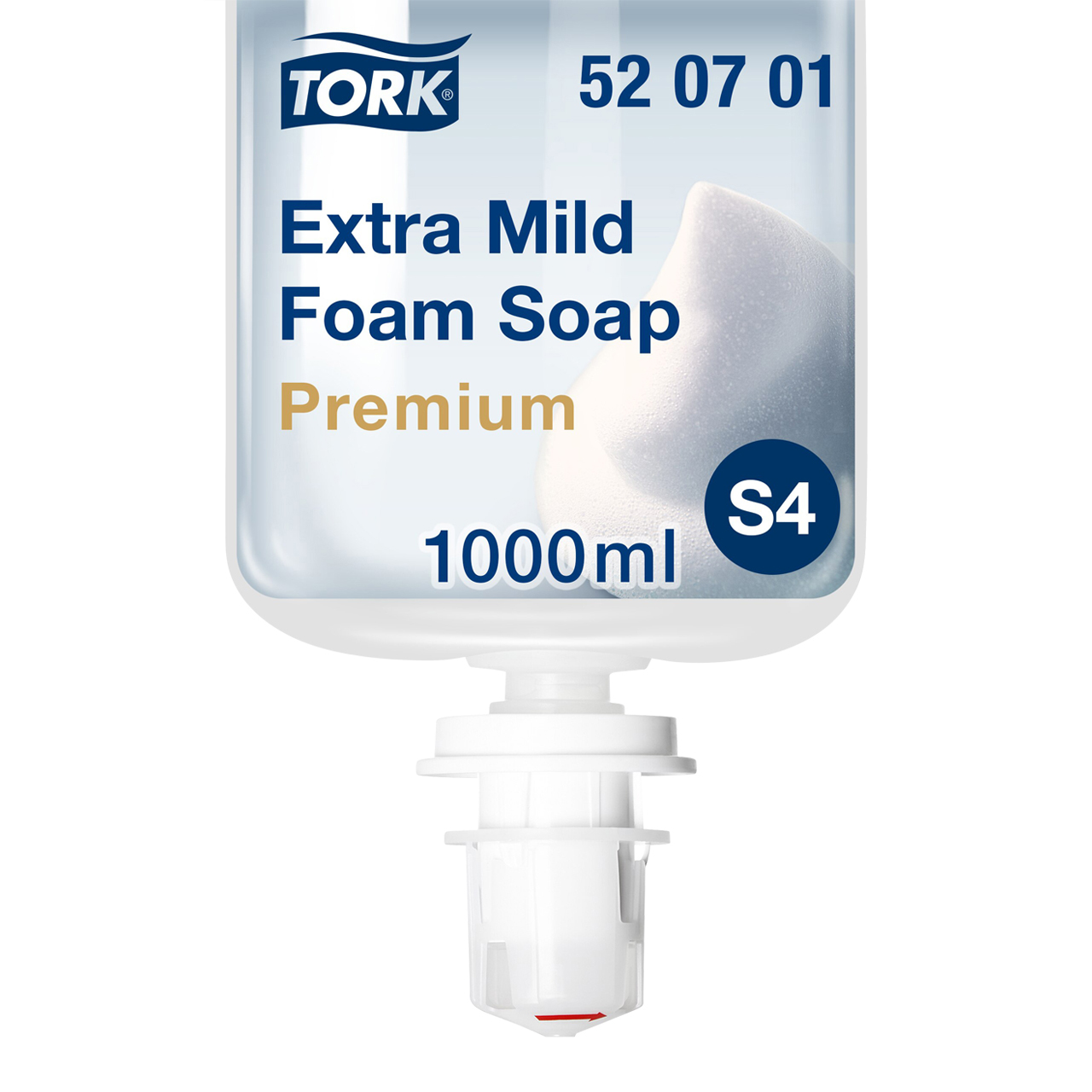 Tork extra milde Schaumseife S4 weiss