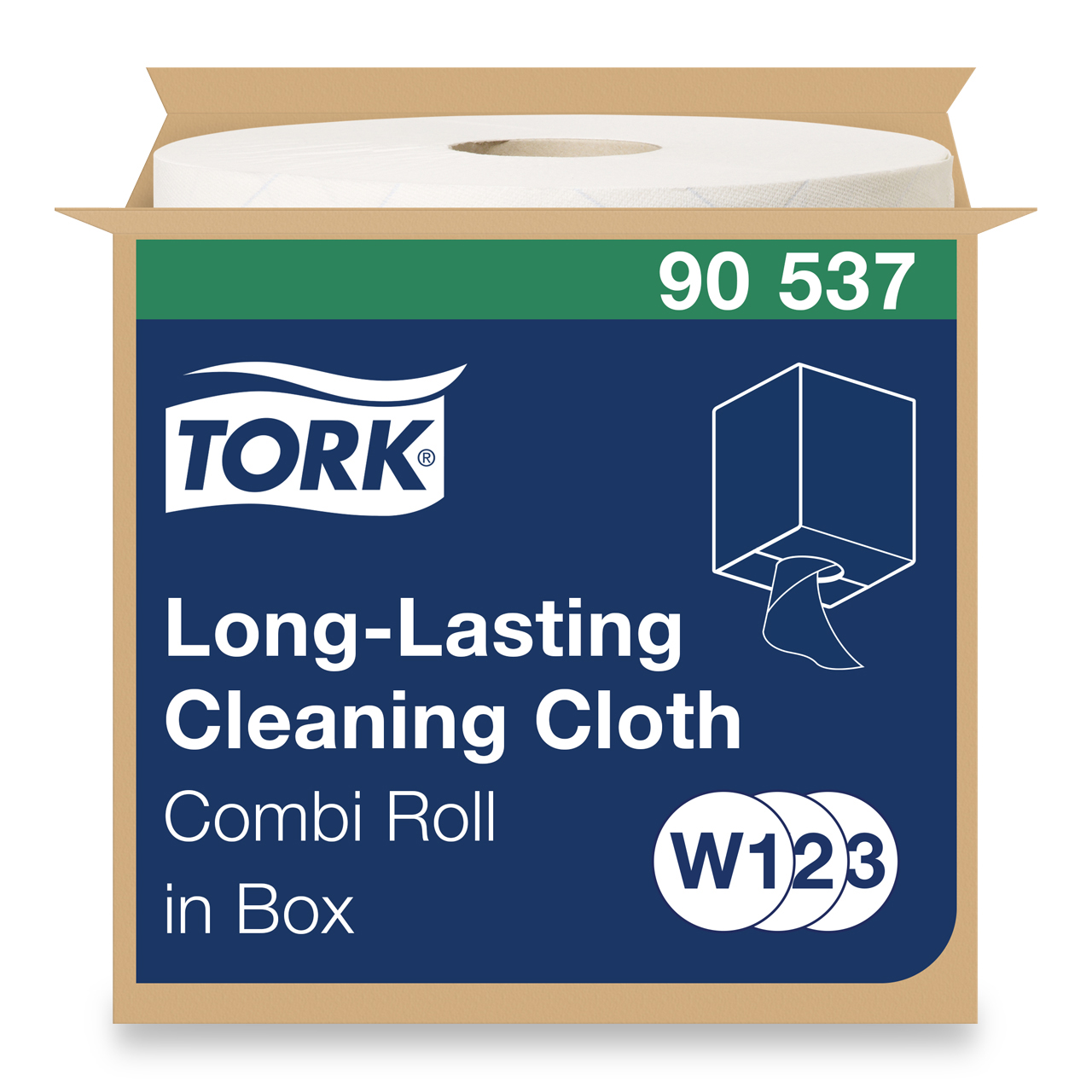 Tork Chiffons de nettoyage longue durée W1/2/3