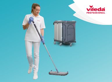 Nettoyer efficacement, travailler confortablement – avec Vileda Professional Nettoyer efficacement, travailler confortablement – avec Vileda Professional
