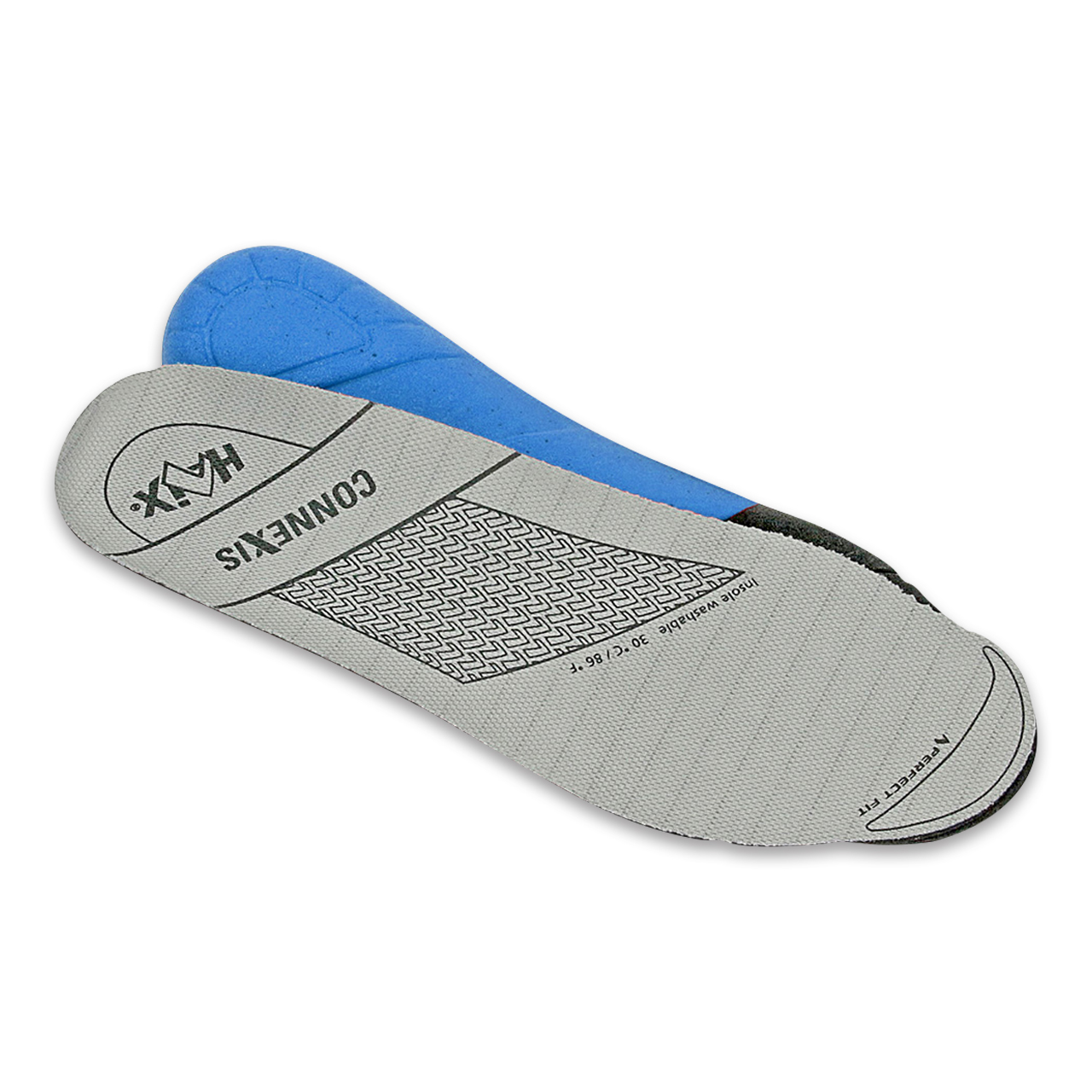 Einlegesohle CONNEXIS Safety narrow/blue