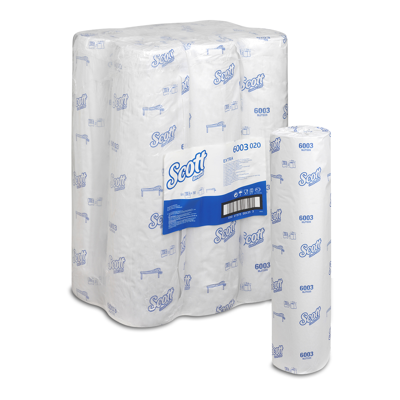 Scott® Extra Draps d'examen 51 cm  Scott® Extra Draps d'examen 51 cm