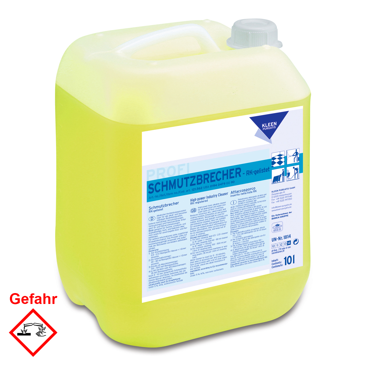 Schmutzbrecher Nettoyant industriel Schmutzbrecher Nettoyant industriel
