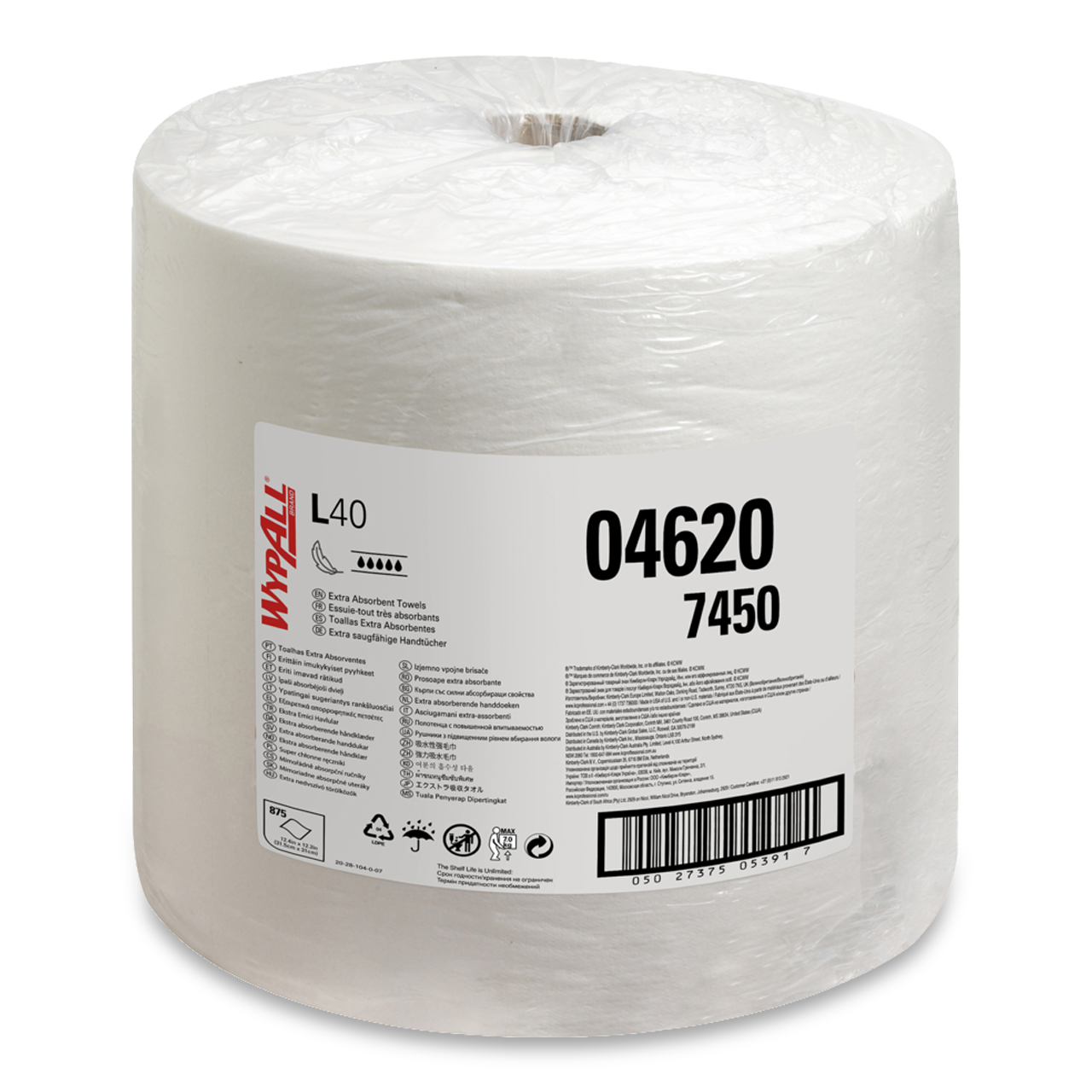 WypAll® L40 Essuyeurs - Grand rouleau WypAll® L40 Essuyeurs - Grand rouleau
