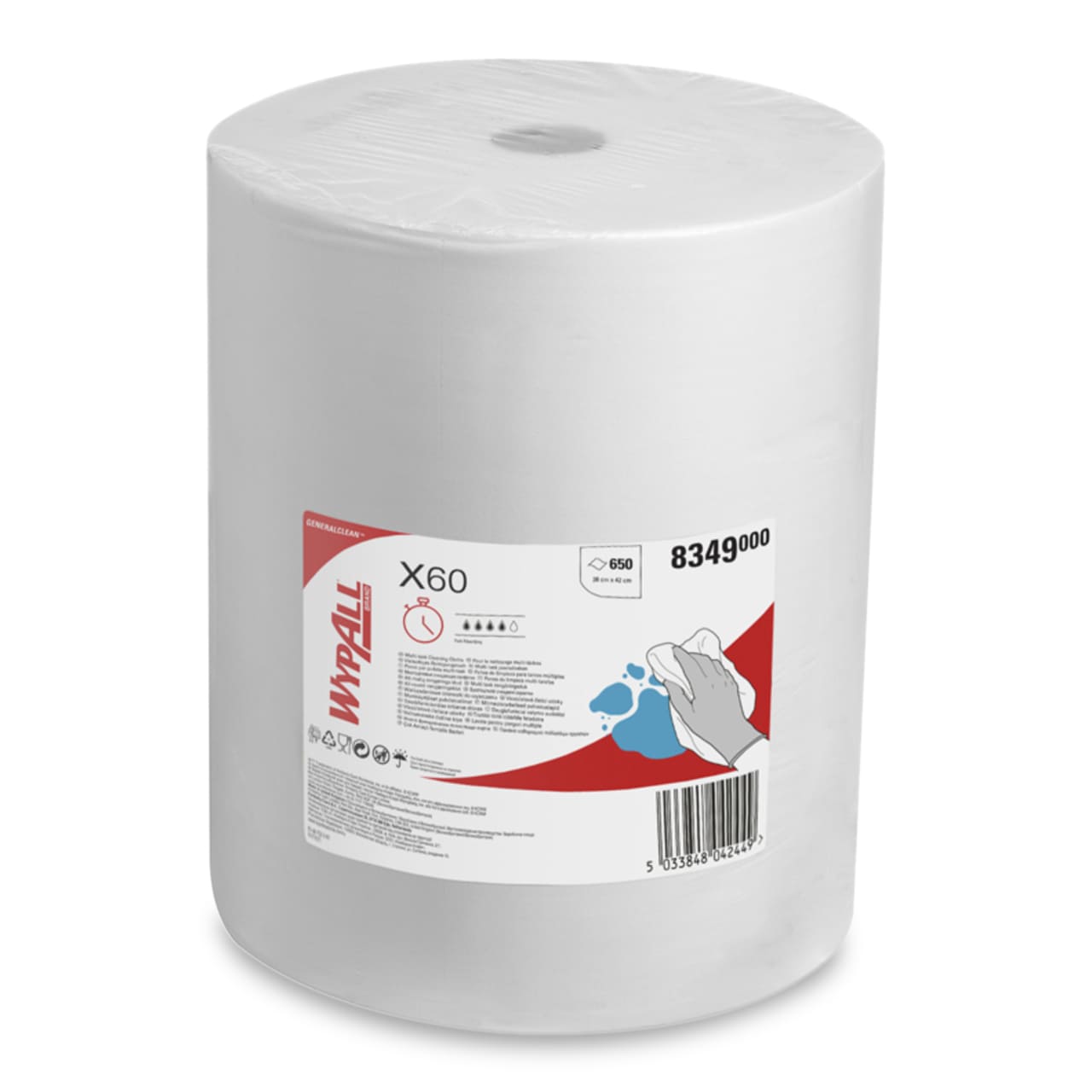 Multi-task Cleaning Cloth WypAll® X60 - Jumbo Roll