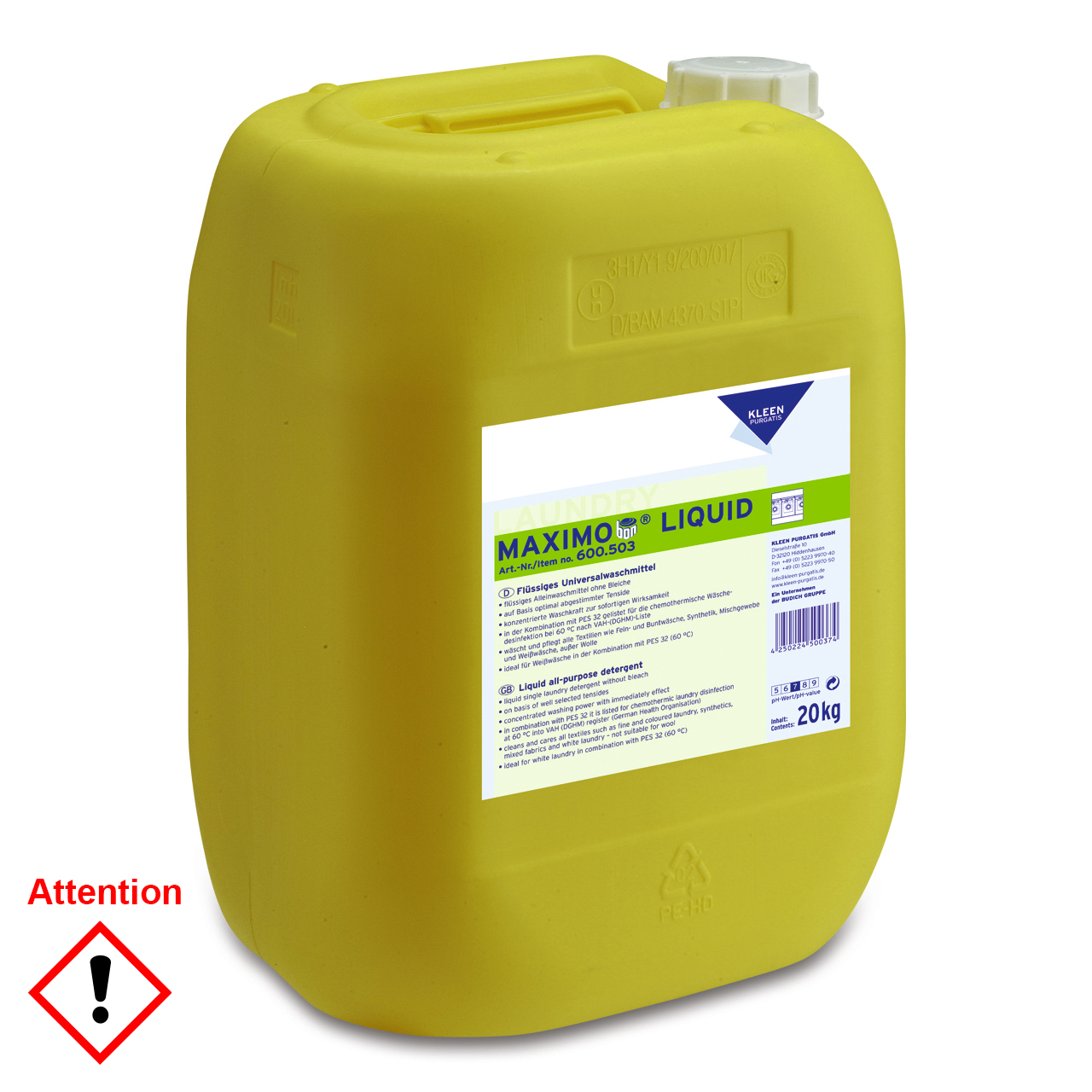 Maximo Liquid, Vollwaschmittel
