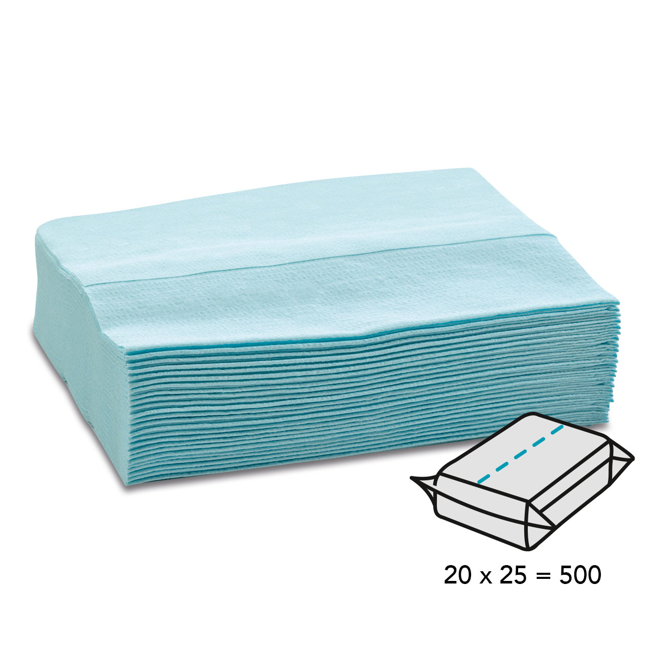 POLITEX® Sontara® Plus turquoise 4024U25