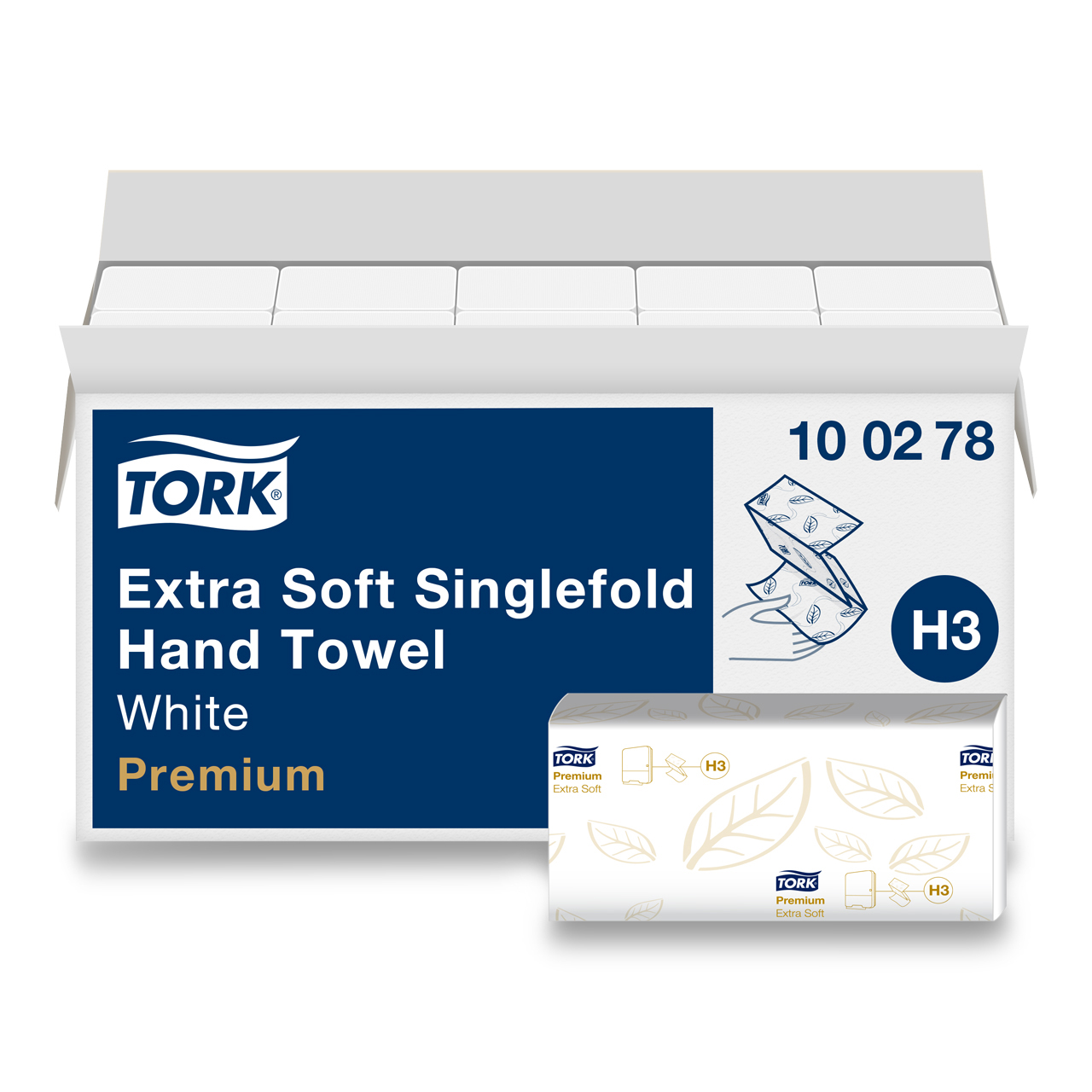 Tork extra weiche Zickzack Handtücher H3 Premium Tork extra weiche Zickzack Handtücher H3 Premium