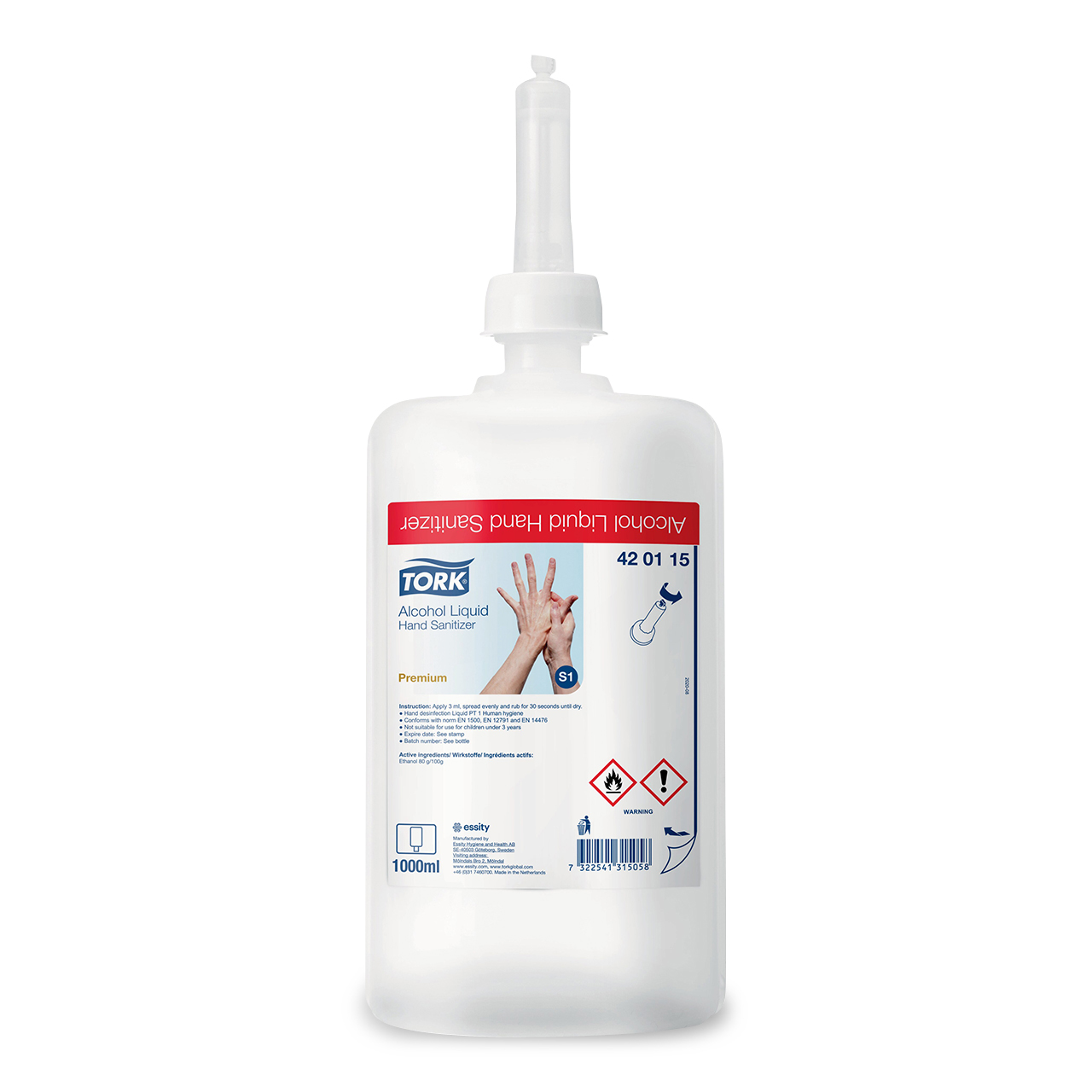 Tork Solution hydro-alcoolique Premium S1