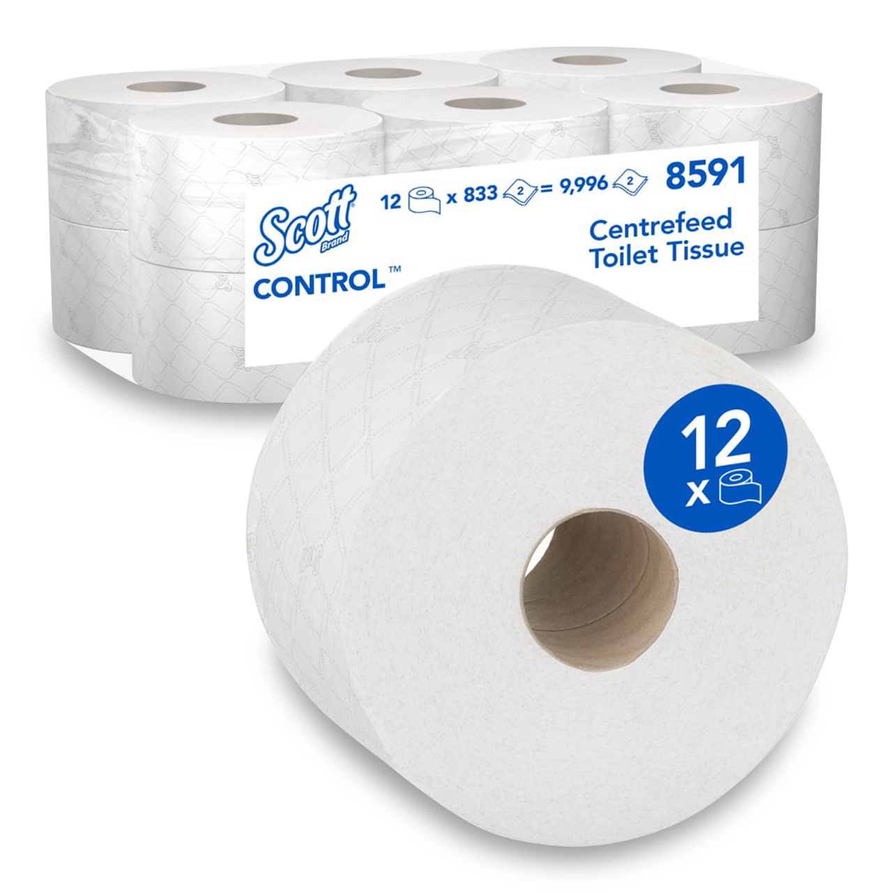Scott® Control™ WC-Papier - Zentralentnahme
