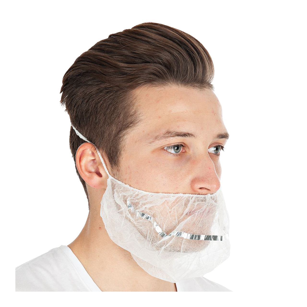 Hygostar Bartmaske Weiss detektierbar Hygostar Bartmaske Weiss detektierbar