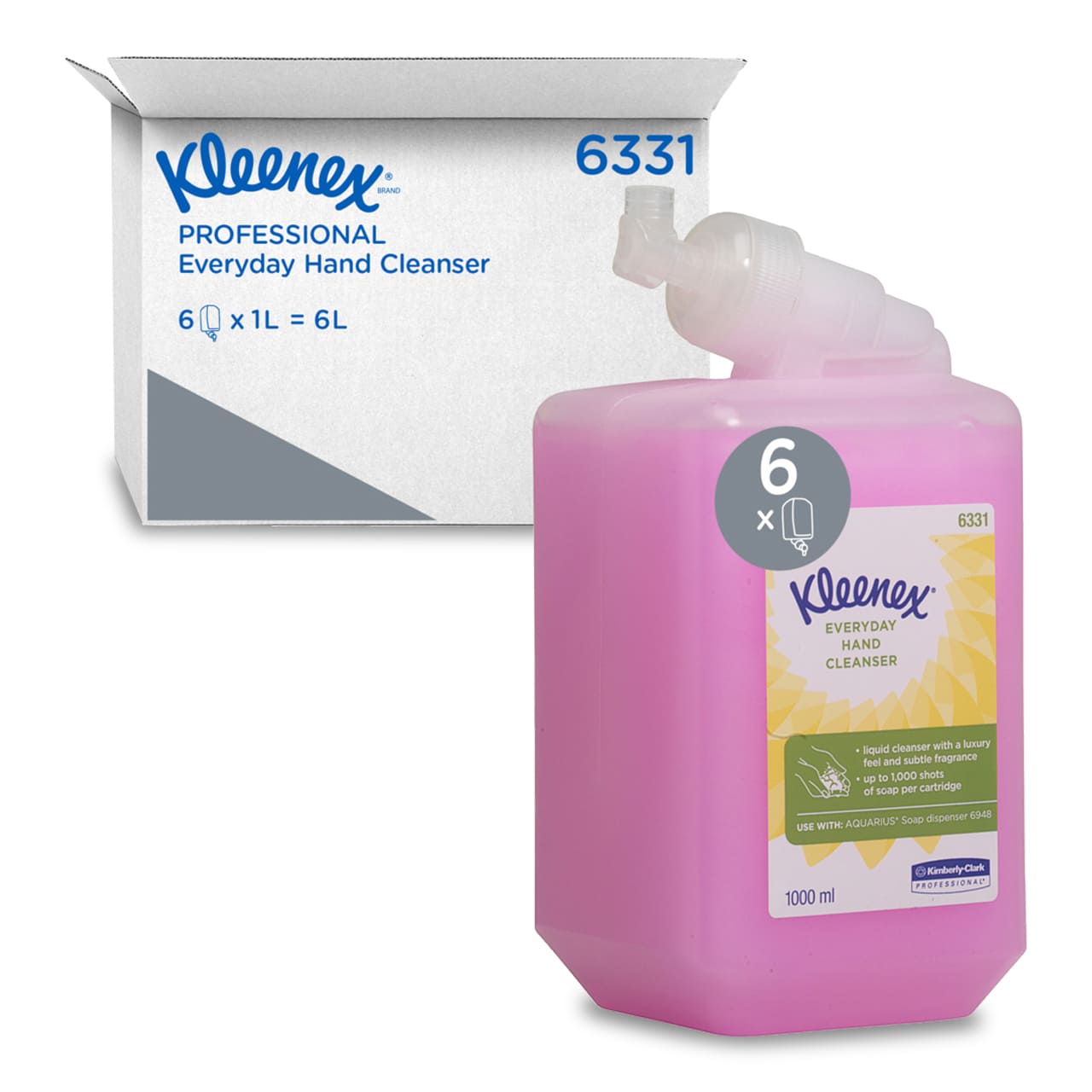 Kleenex® Crème de lavage des mains - Usage quotidien