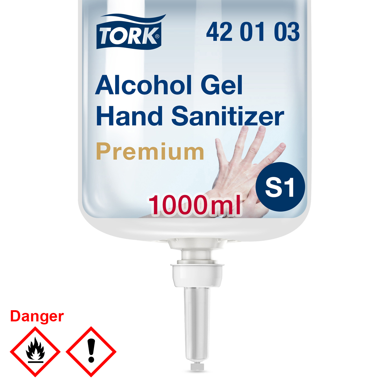 Tork Händedesinfektionsgel S1 Premium