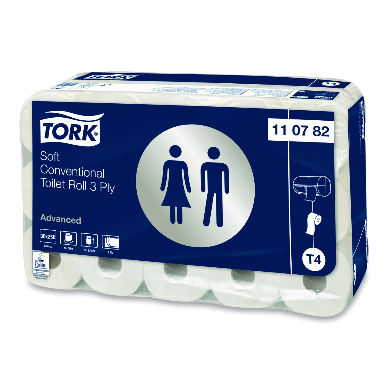 Tork Weiches Kleinrollen Toilettenpapier T4