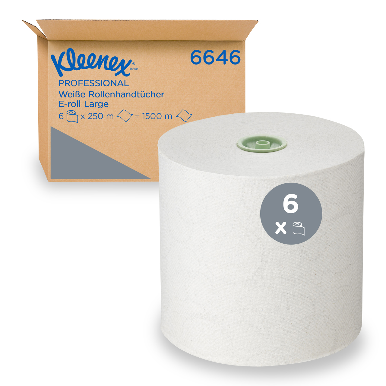 Kleenex® Essuie-mains en papier en rouleaux