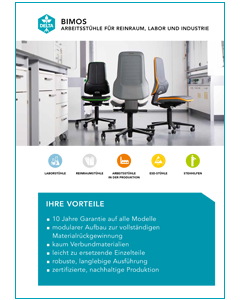 DELTA Flyer BIMOS Arbeitsstühle