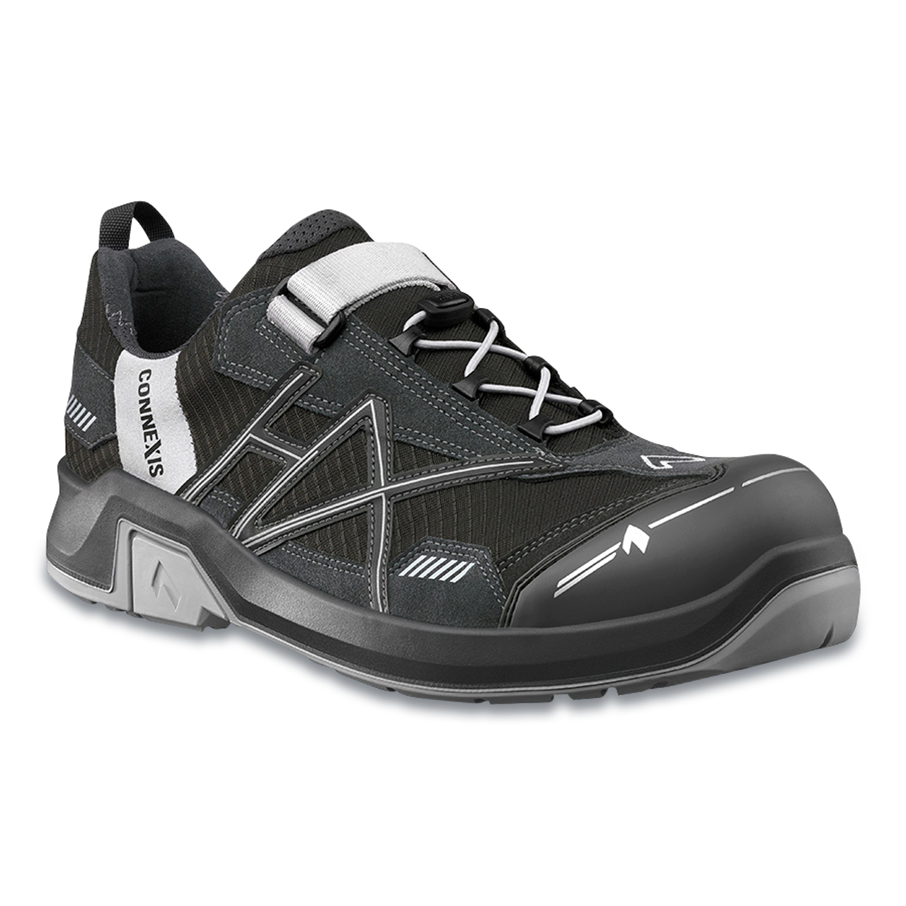 CONNEXIS® Safety T S1P low Black-silver UK 9.5