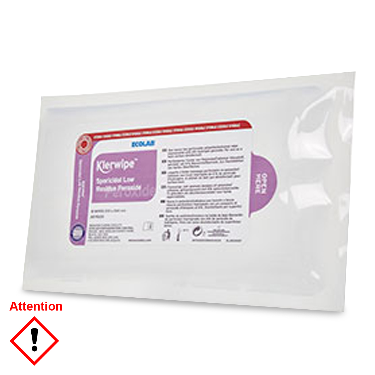 Ecolab Klerwipe Spor Low Residue Peroxide 20x20 cm