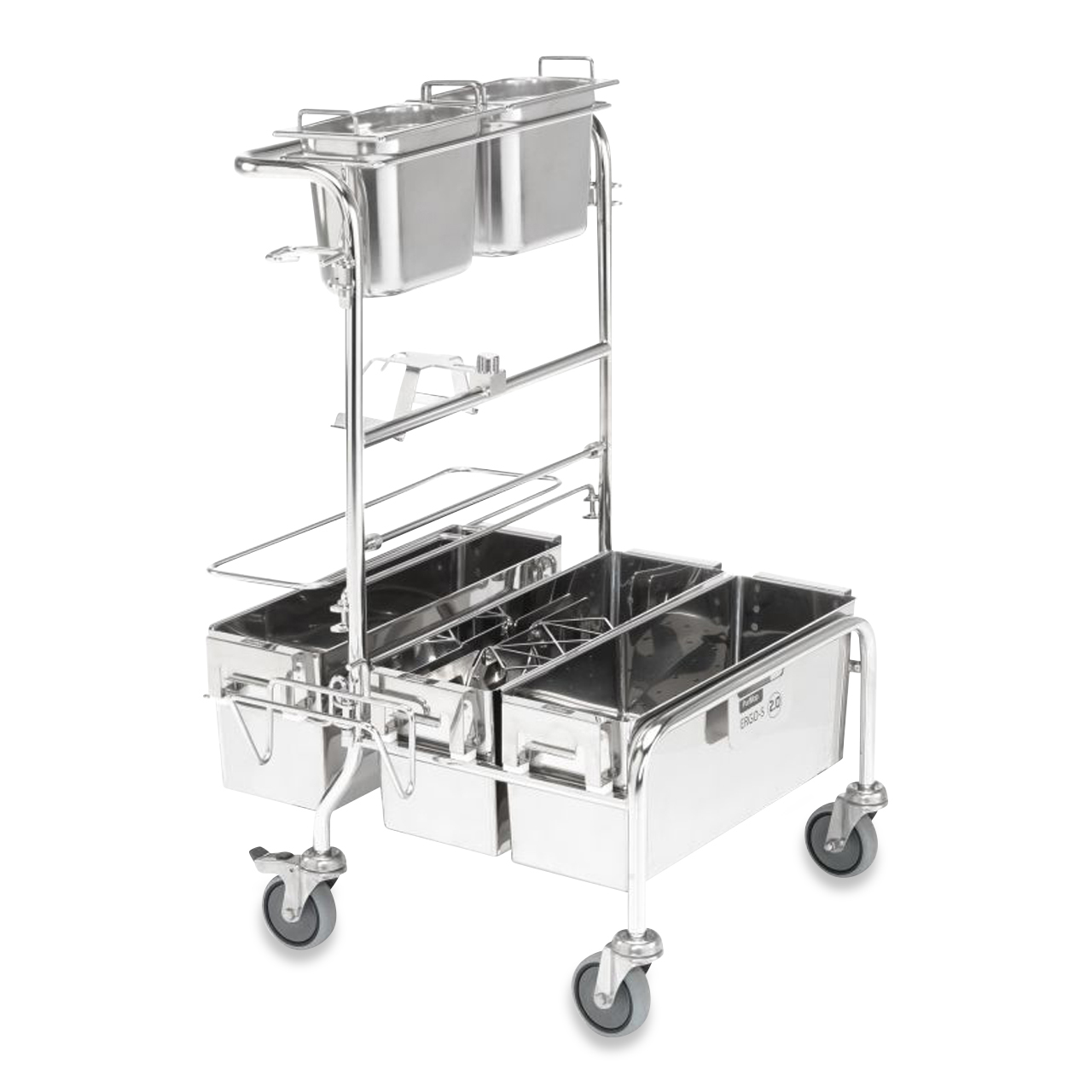 PurMop® 2.0 ERGO-S 230, Edelstahl Wagensystem