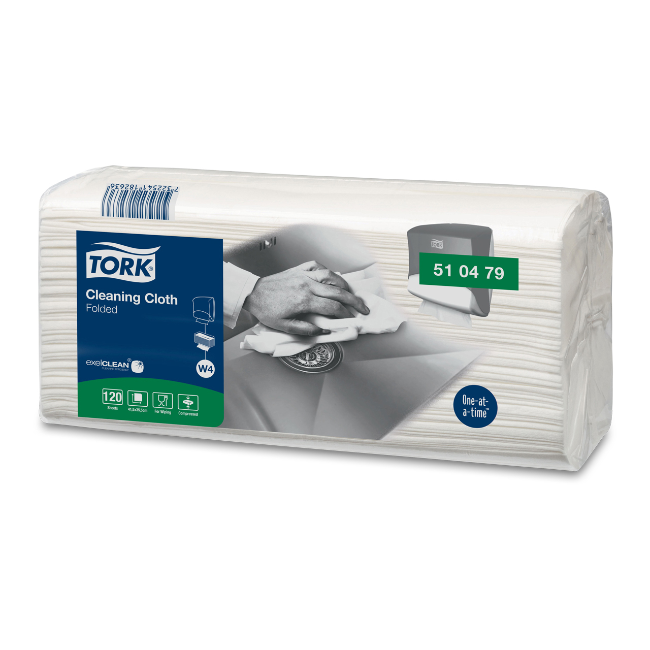 Tork lingettes de nettoyage blanc W4