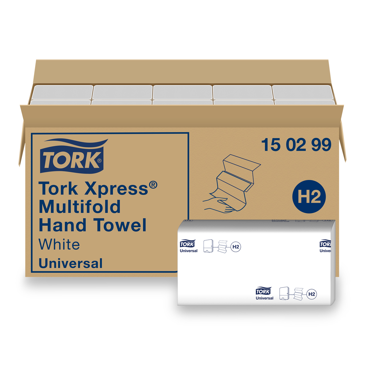 Tork Xpress Multifold Handtücher H2