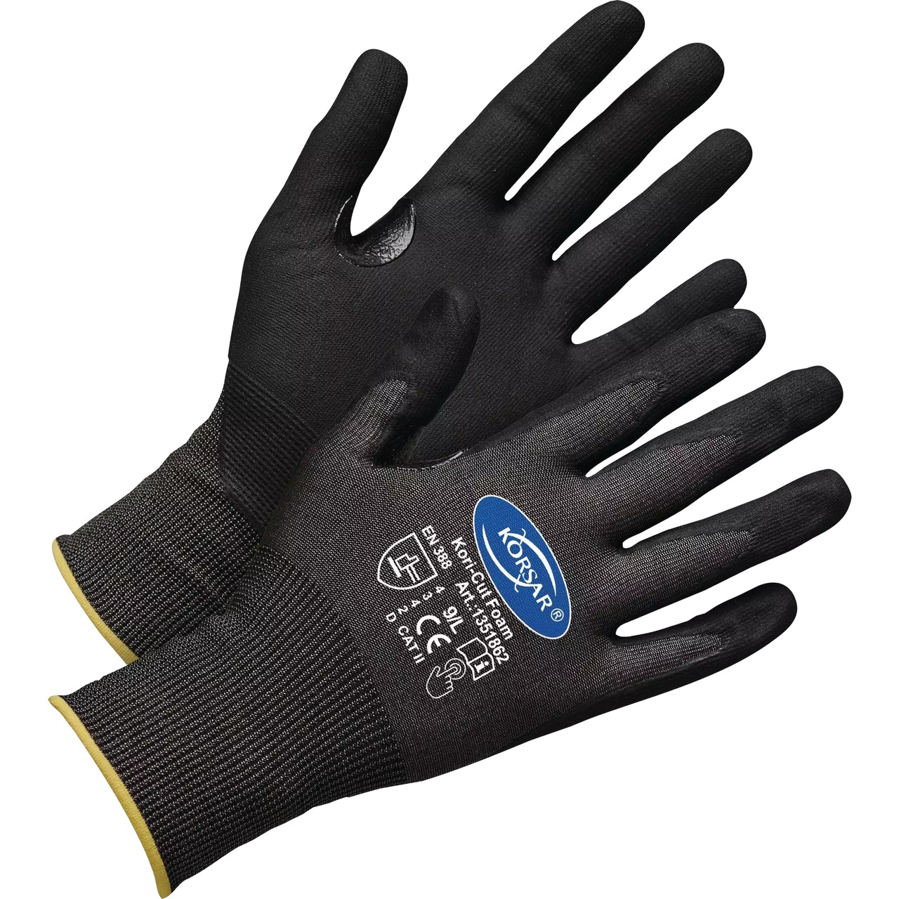 KORSAR® Kori-Cut Foam Schwarz