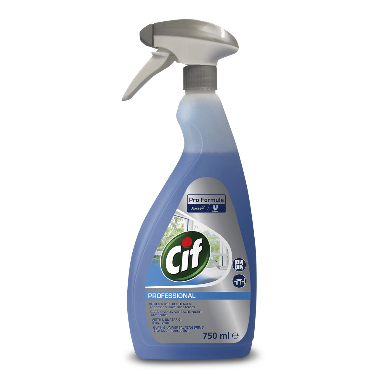 Cif Professional Glas- und Universalreiniger 750 ml