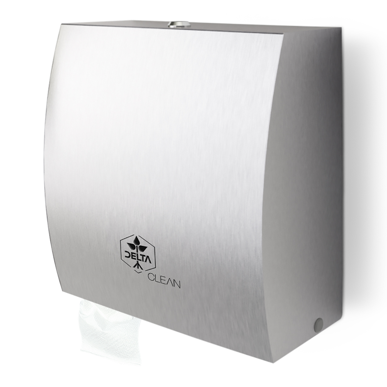 DELTACLEAN® WC-Einzelblattspender Doppel Edelstahl DELTACLEAN® WC-Einzelblattspender Doppel Edelstahl