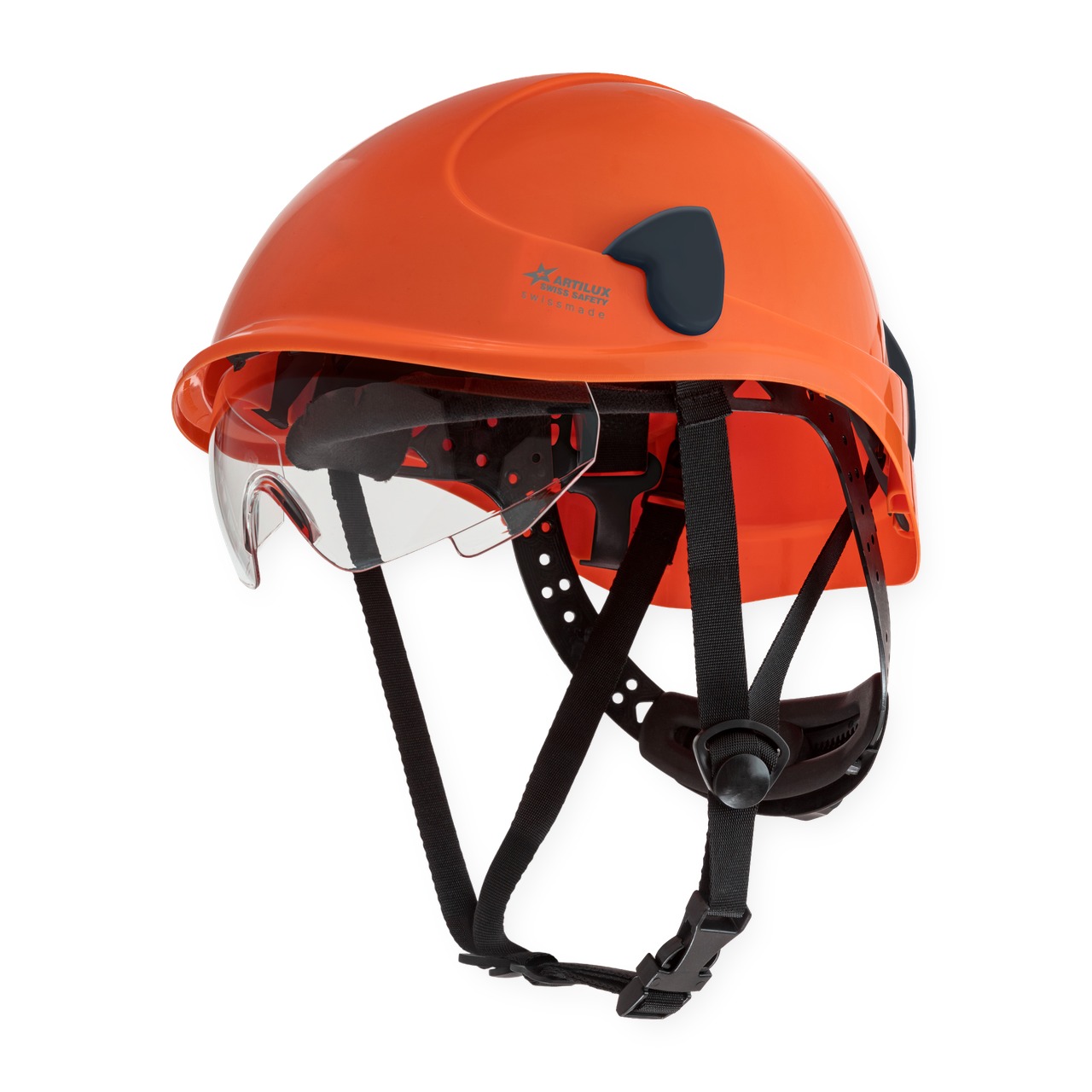 ARTITOP®Schutzhelm SH510 KS Forest Waldarbeiter-Helm-Set orange