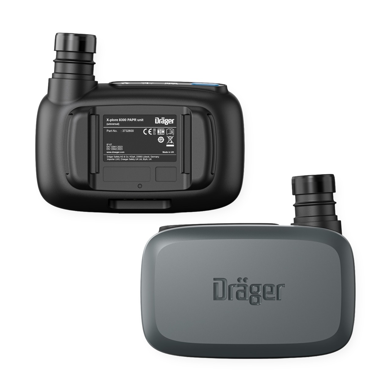 Dräger X-plore 8300 Starter-Set Standard (Grundgerät, Filter (5 ST), Ladegerät, Standardgurt)
