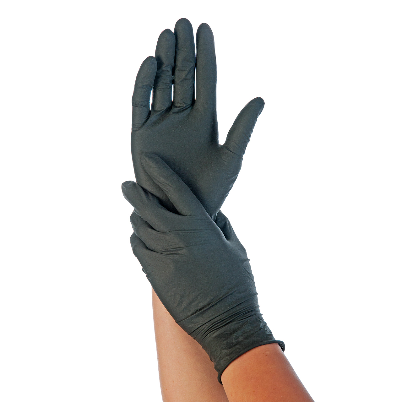 Gants en nitrile Safe Light noirs M