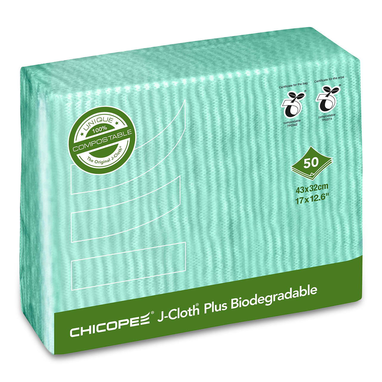 CHICOPEE® J-CLOTH PLUS BIODEGRADABLE CHICOPEE® J-CLOTH PLUS BIODEGRADABLE