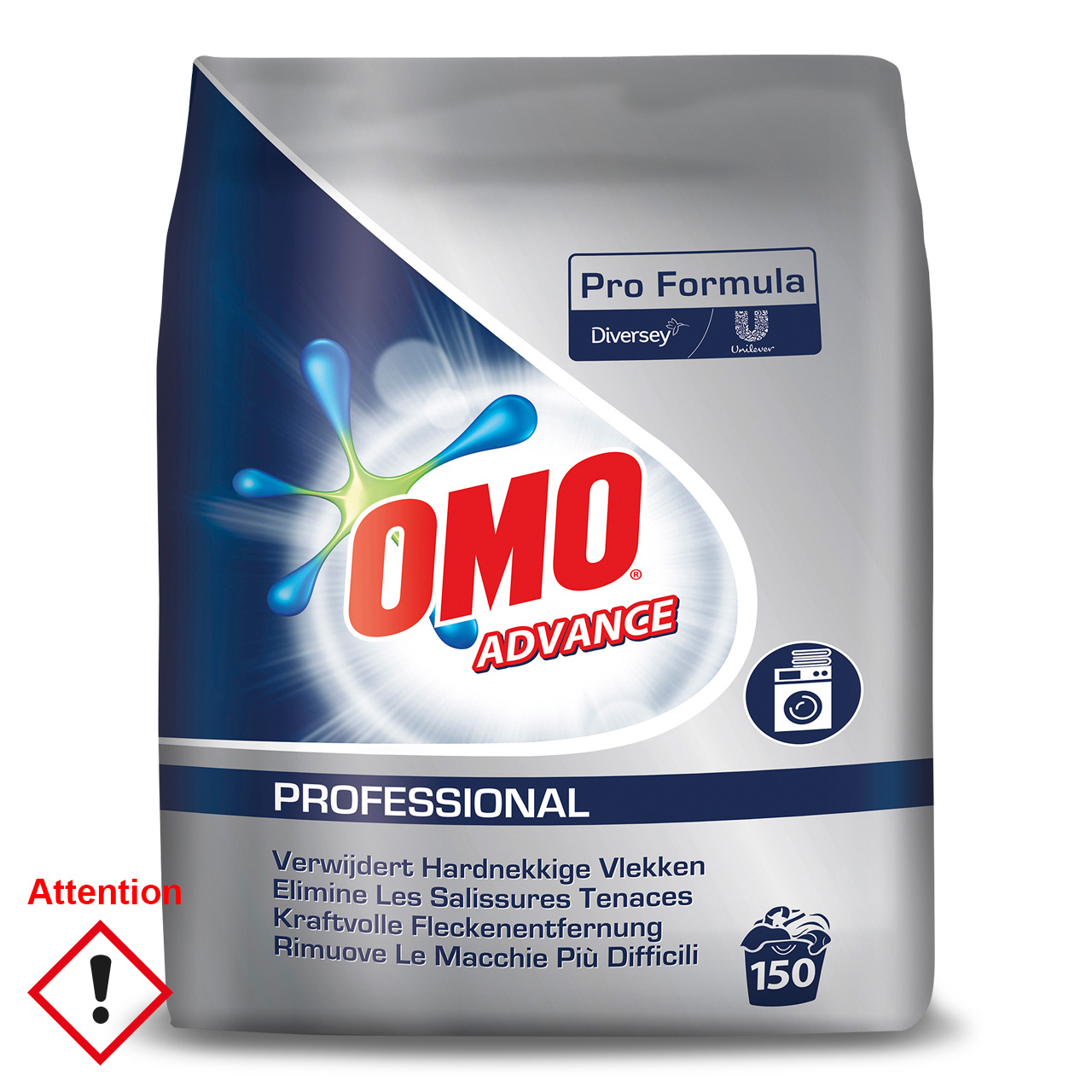 OMO Professional Lessive complète Advance 14,25 kg