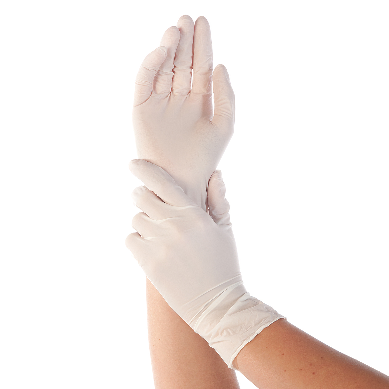 Nitril-Handschuhe Safe Light weiss M