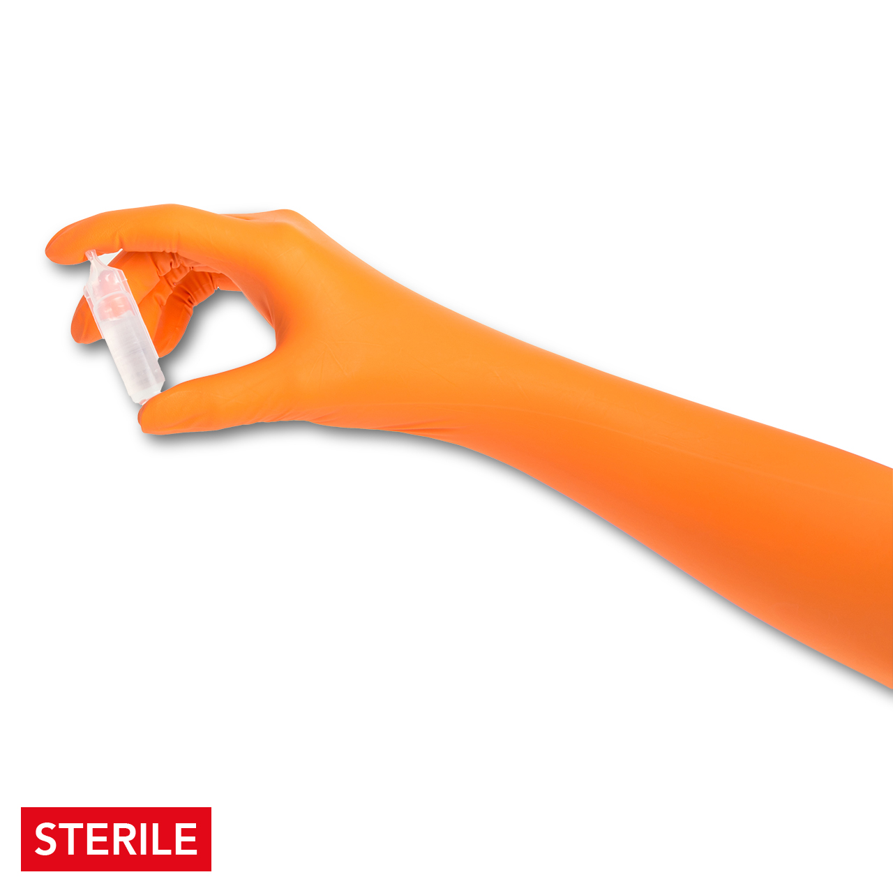 SHIELDskin XTREME Sterile ORANGE NITRILE 300 DI5.5