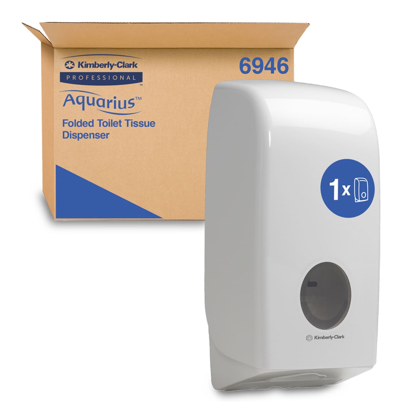 Aquarius™ Spender für WC-Papier - Einzelblatt