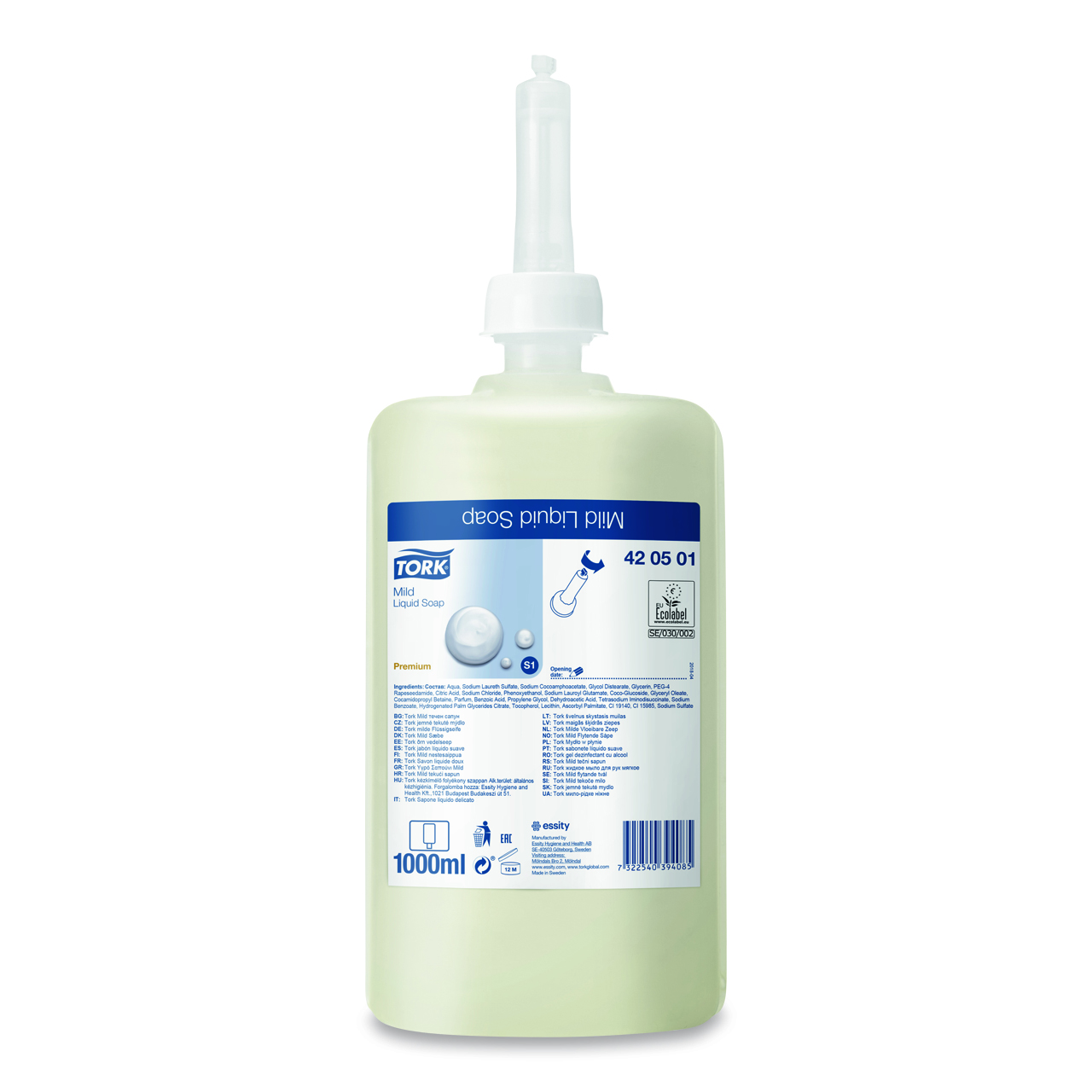 Tork Savon liquide parfumé pour les mains S1 Premium