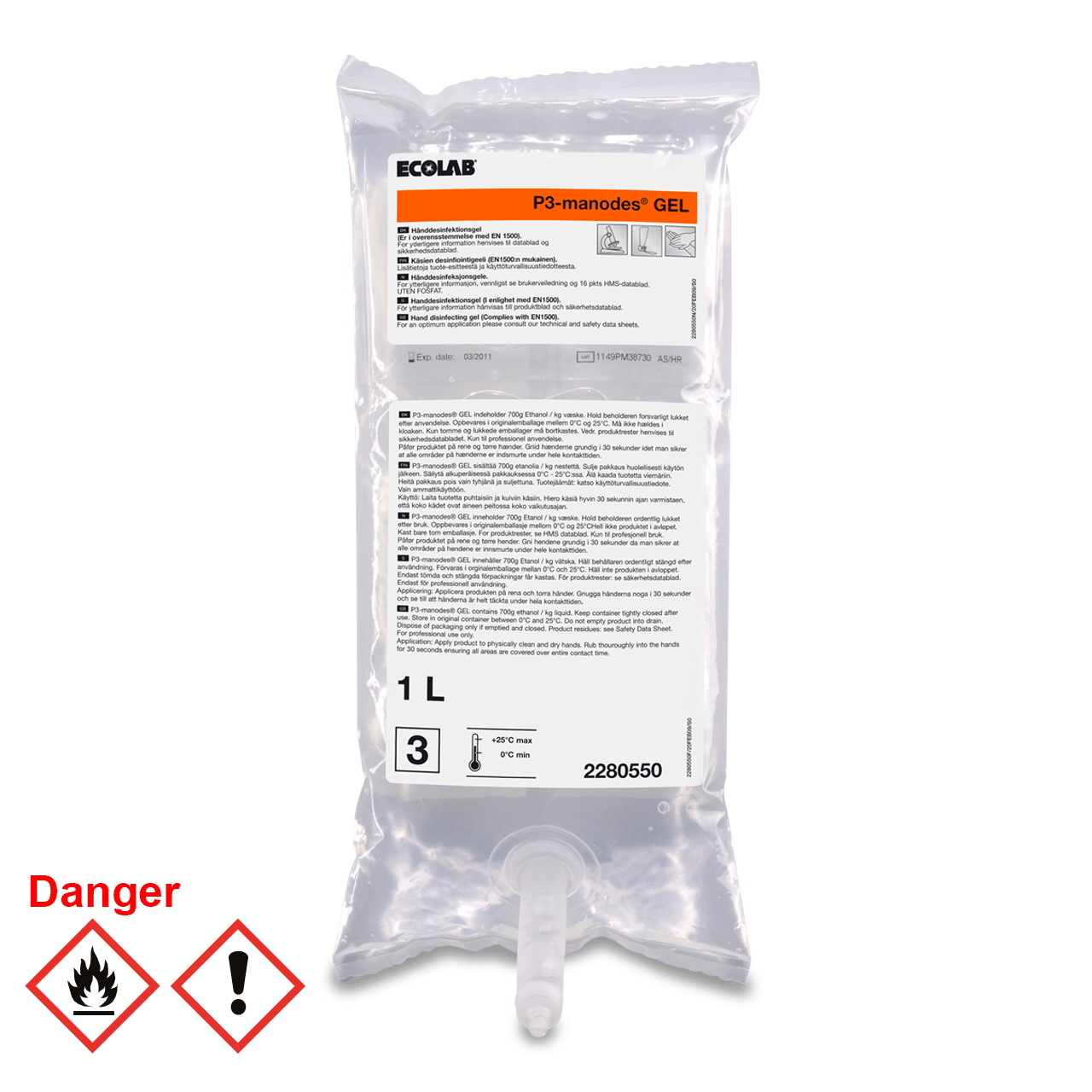 Ecolab P3-Manodes Gel 6x1L