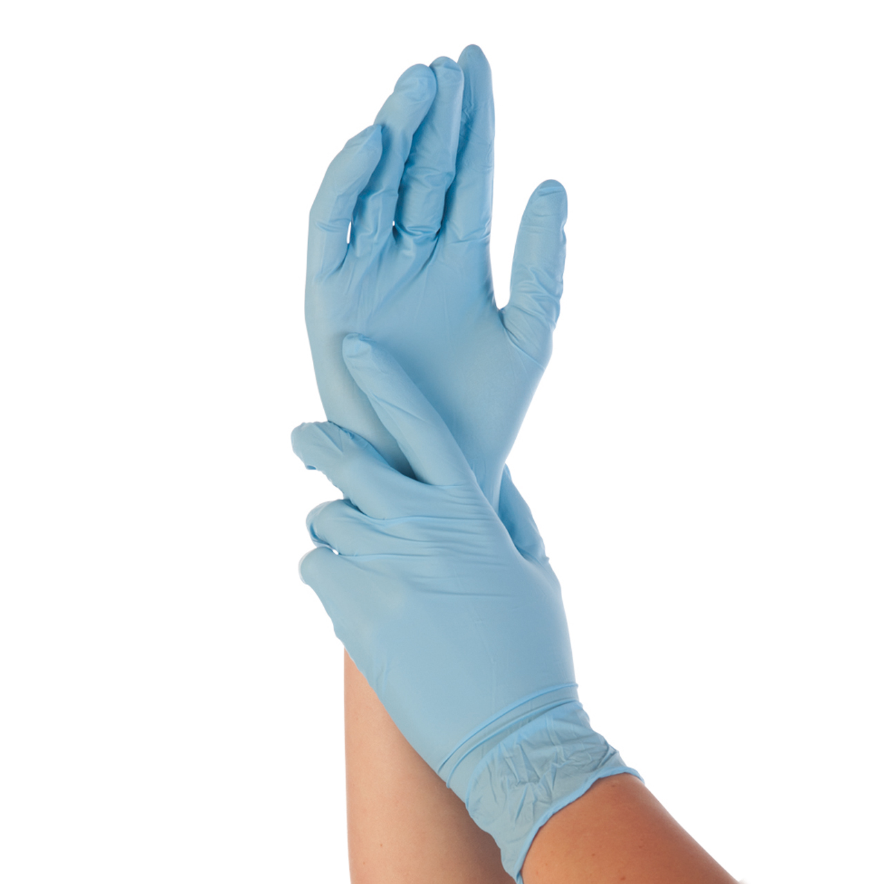 Nitril-Handschuhe Control blau