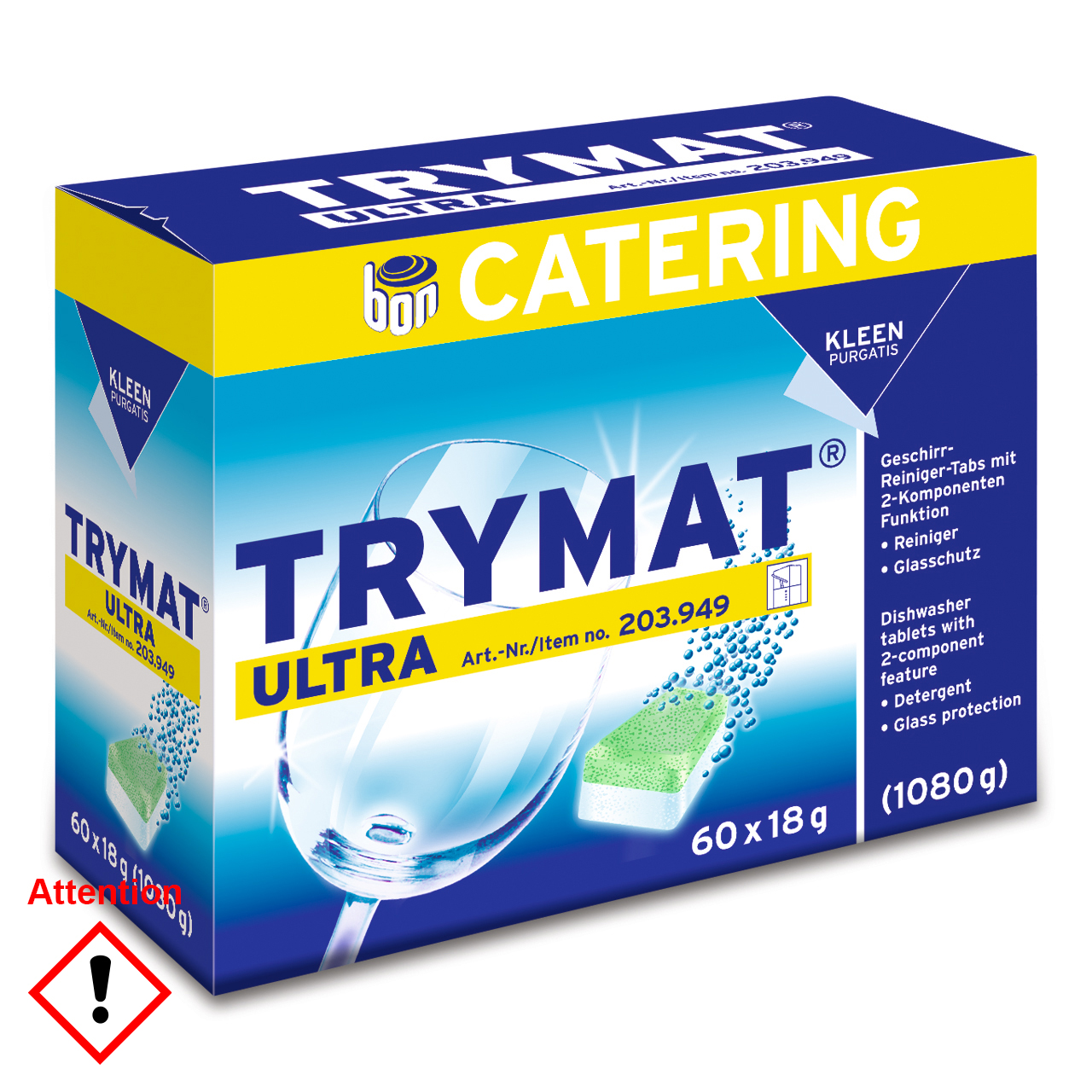 Trymat Ultra, Geschirrtabs, 5 x 60 = 300 Tabs