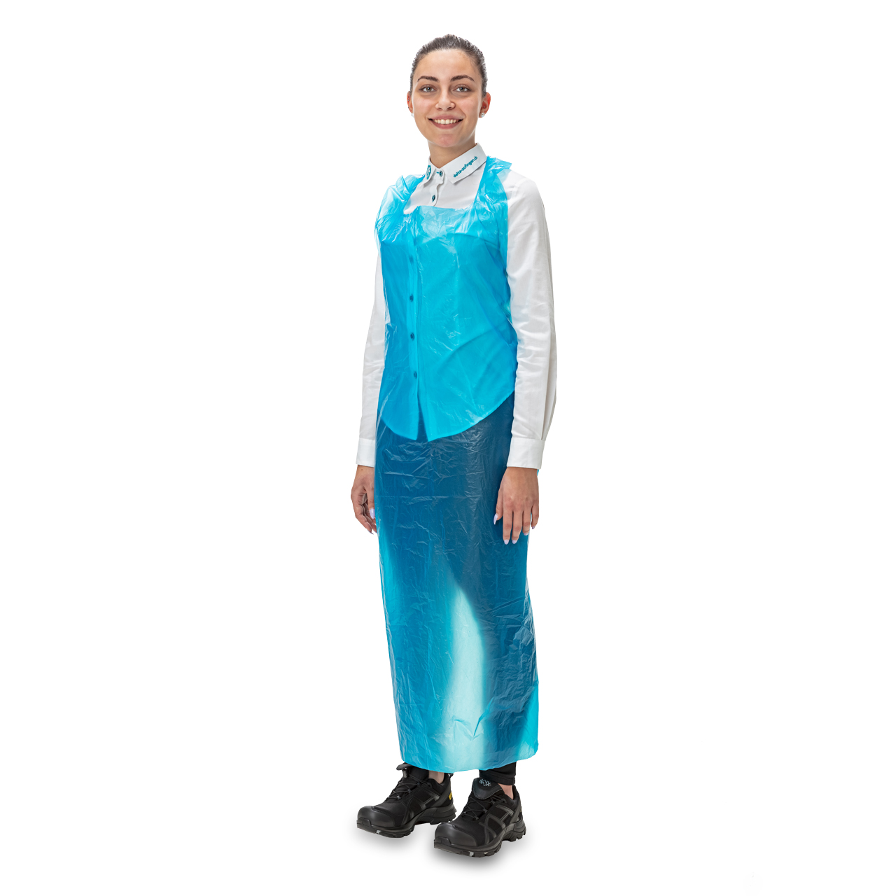 DELTASAFE® Einwegschürze PE geblockt Blau DELTASAFE® Einwegschürze PE geblockt Blau