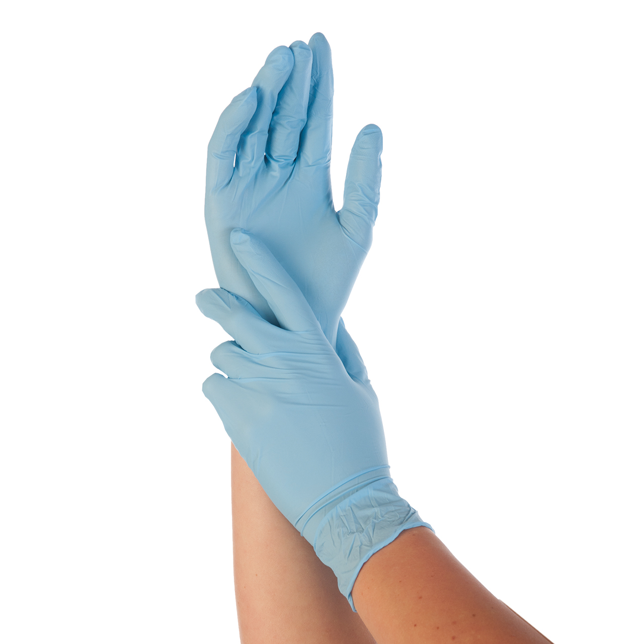 Nitril-Handschuhe Safe Light blau L Nitril-Handschuhe Safe Light blau L